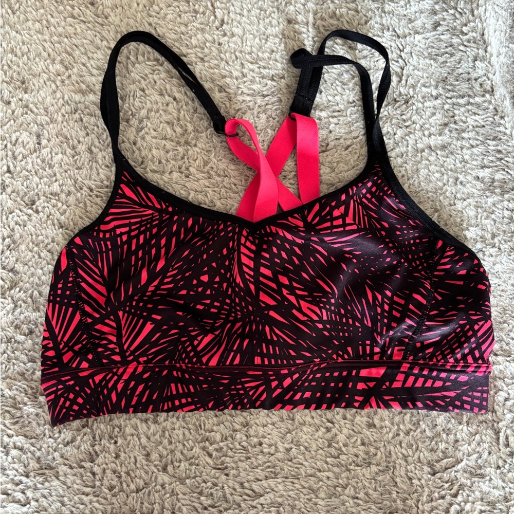 Pink & black C9 by Champion sports bra